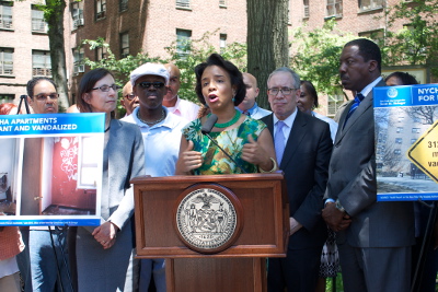 City Councilwoman Laurie Cumbo said the audit provides a road map for improving NYCHA.