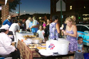 Kids and the members of the community enjoy the Annual National Night Out Against Crime with their local police precinct.