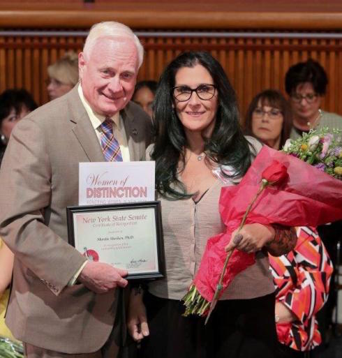 State Sen. Marty Golden and Dr. Mardie Sheikin