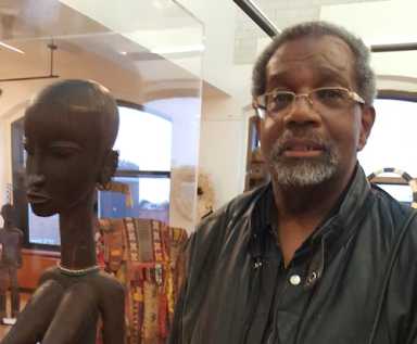 Eric Edwards with Dogan Woman (1)