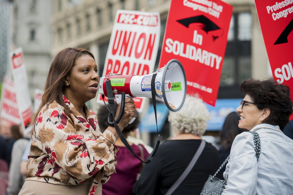 Public Advocate Letitia James
