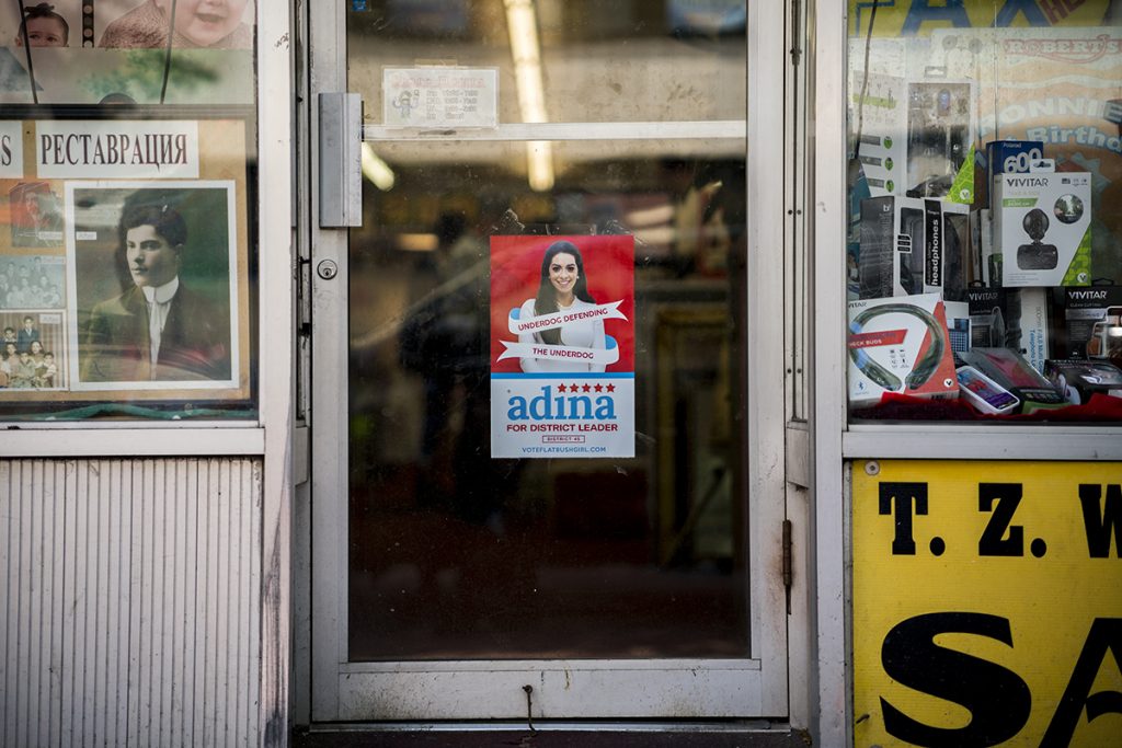 Adina Miles (@flatbush_girl) campaign poster