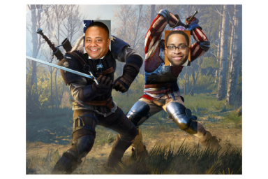 Hamilton Crossing Swords