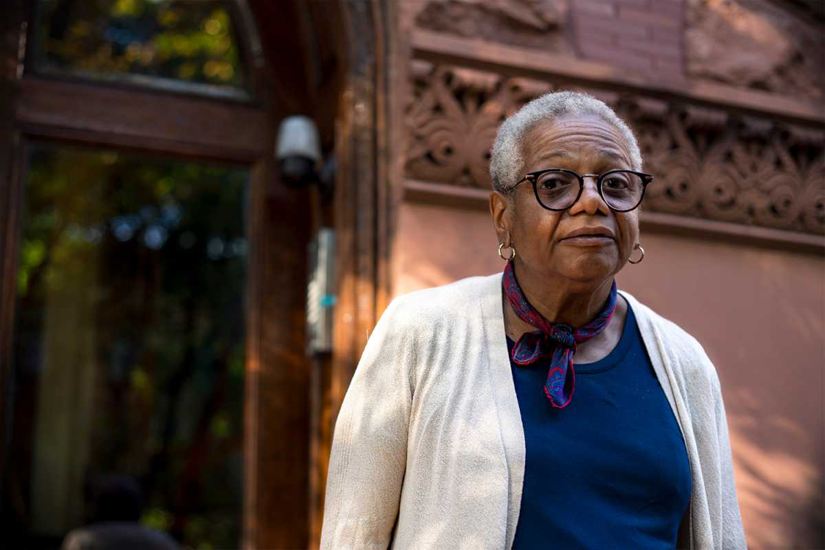 Ms. Marlene Saunders of 1217 Dean Street (Photo by Tsubasa Berg)