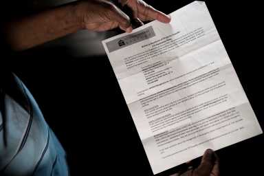 Mr. Dorce's notice from HDFC