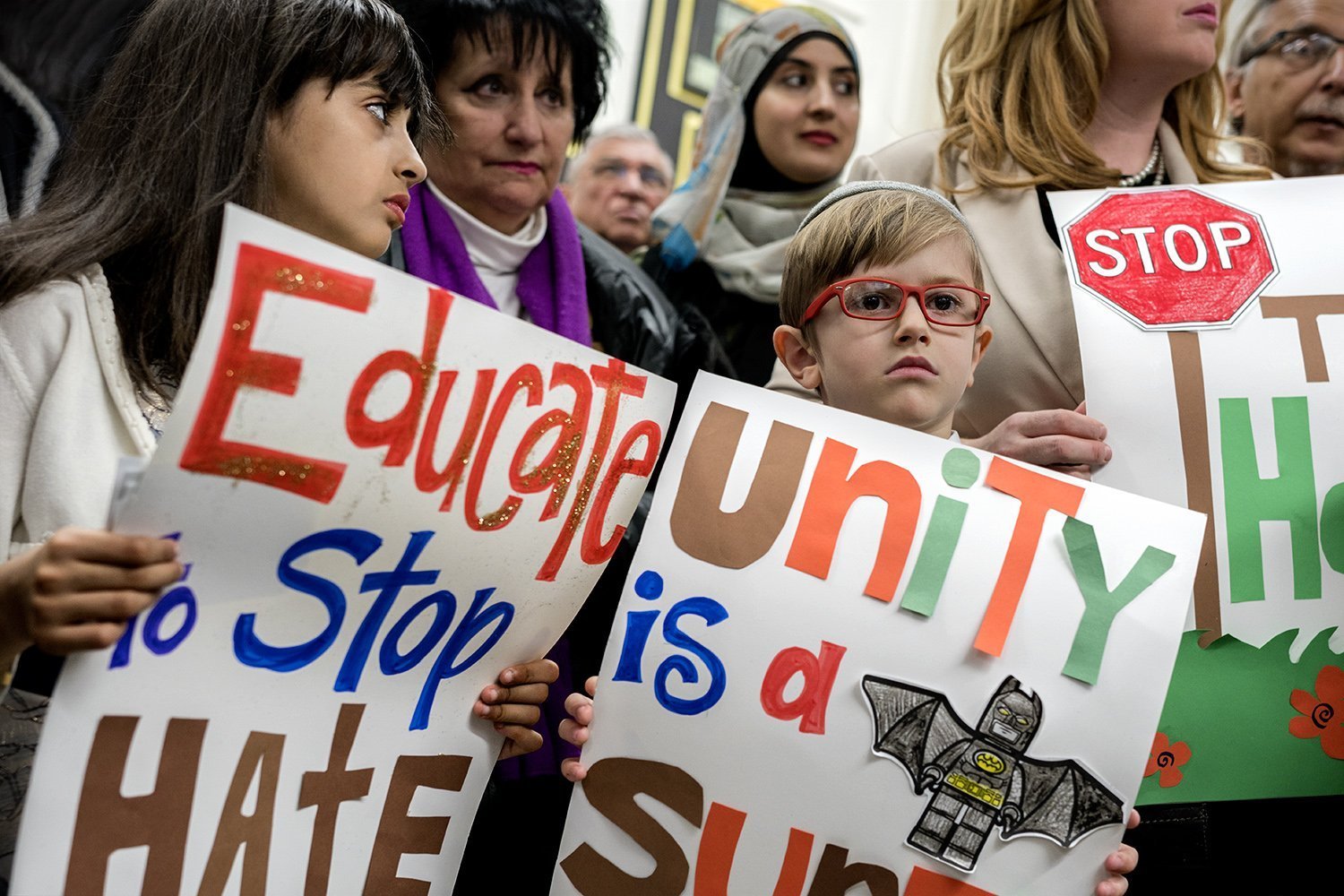 Stop the Hate Rally at James Madison High