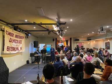 LID political club meeting at Commons Cafe