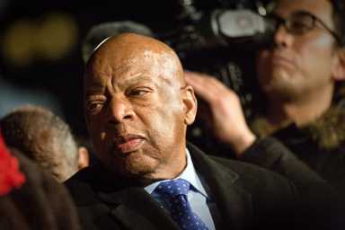 The late Rep. John Lewis