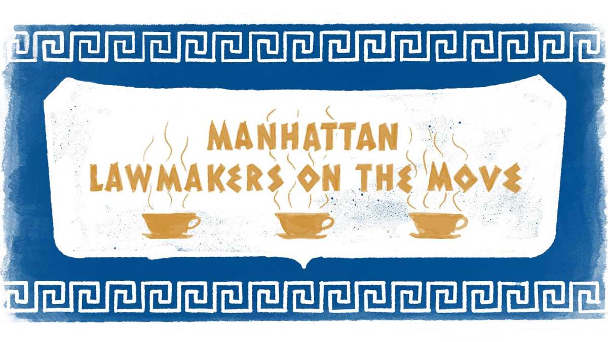 Manhattan Lawmakers on the Move bannner