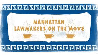 Manhattan Lawmakers on the Move bannner