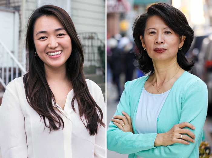Two headshots: Julie Won and Jenny Low, both addressing the camera
