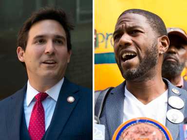 A two fold montage of Ben Kallos headshot and Jumaane Williams headshot.