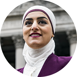 Tahanie Aboushi (Photo source: https://www.tahanieforda.com)