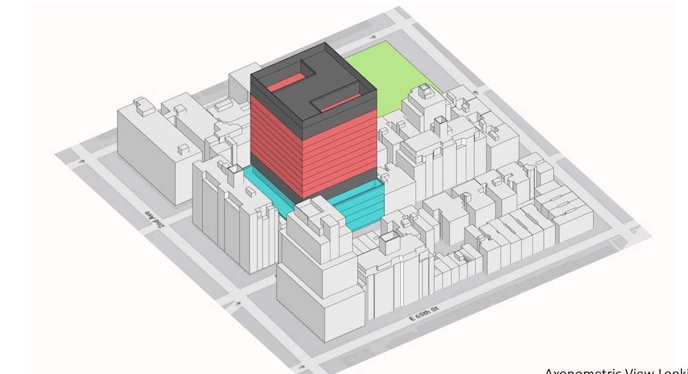 NYBC Proposed Building Rendering