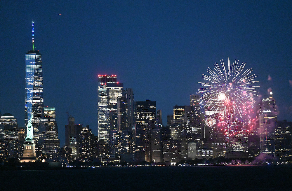 Cuomo Fireworks Tweet