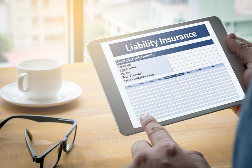 Form Document  Liability Insurance Money RIsk