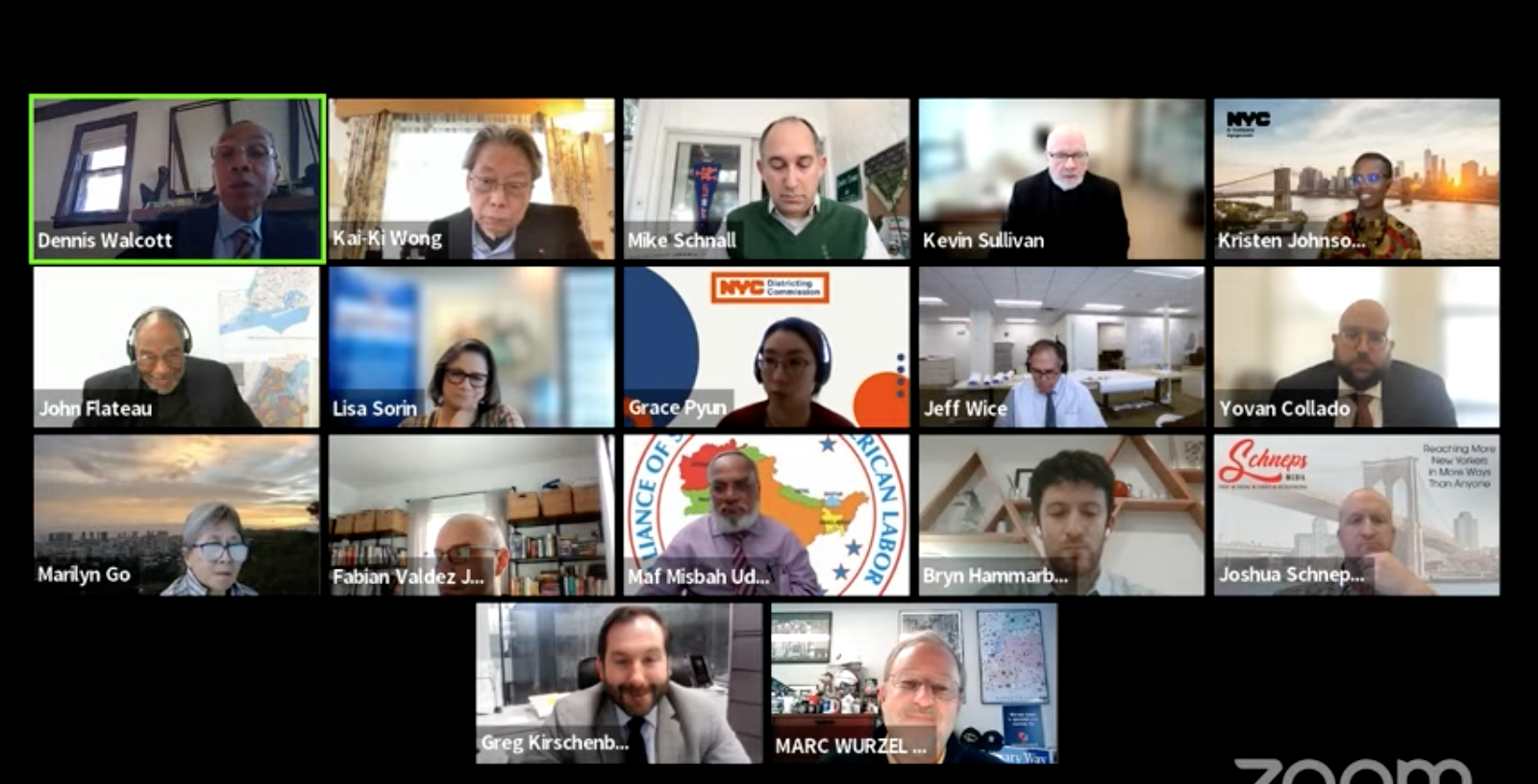 Districting Commission, City Council